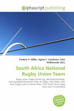South Africa National Rugby Union Team