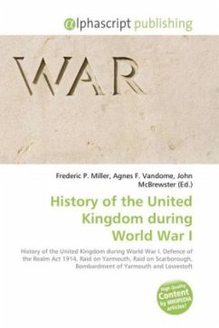 History of the United Kingdom during World War I