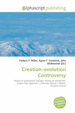 Creation evolution Controversy