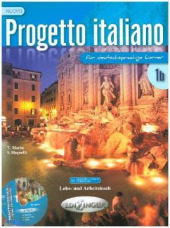 Lehr- und Arbeitsbuch, m. CD-ROM / Nuovo Progetto Italiano (für deutschsprachige Lerner) 1b