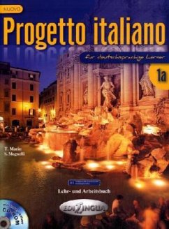 Lehr- und Arbeitsbuch, m. CD-ROM / Nuovo Progetto Italiano (für deutschsprachige Lerner) 1a