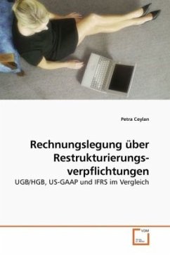 Rechnungslegung über Restrukturierungs- verpflichtungen - Ceylan, Petra