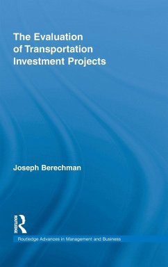 Cover The Evaluation of Transportation Investment Projects