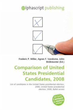 Comparison of United States Presidential Candidates, 2008