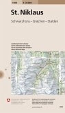 Landeskarte der Schweiz 1308 St. Niklaus Landeskarte der Schweiz 1308 St. Niklaus