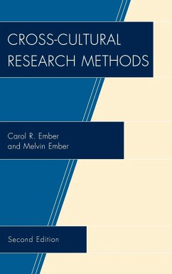 Cross-Cultural Research Methods - Ember, Carol R.; Ember, Melvin