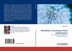 Flexibility in knowing school mathematics - Dash, Ingrid