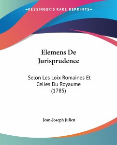 Elemens De Jurisprudence