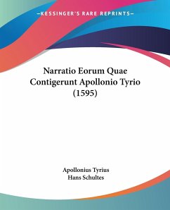 Narratio Eorum Quae Contigerunt Apollonio Tyrio (1595)