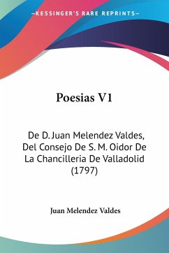 Poesias V1 - Valdes, Juan Melendez