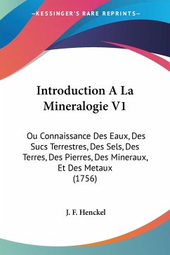 Introduction A La Mineralogie V1 - Henckel, J. F.