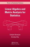 Linear Algebra and Matrix Analysis for Statistics