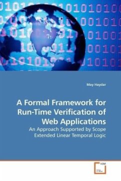 A Formal Framework for Run-Time Verification of Web Applications - Haydar, May