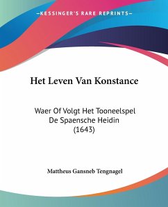 Het Leven Van Konstance - Tengnagel, Mattheus Gansneb