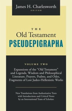 The Old Testament Pseudepigrapha, Volume 2