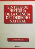Síntesis de historia de la ciencia del derecho natural