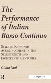 The Performance of Italian Basso Continuo