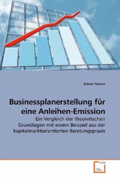 Businessplanerstellung für eine Anleihen-Emission - Pecher, Simon