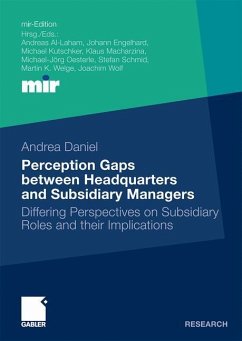 Perception Gaps between Headquarters and Subsidiary Managers - Daniel, Andrea
