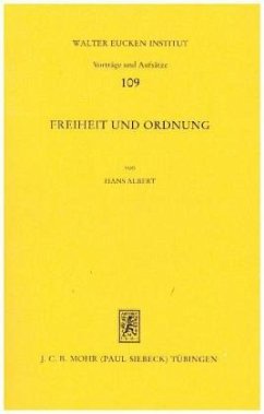 Freiheit und Ordnung - Albert, Hans