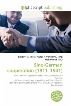 Sino-German cooperation (1911 - 1941 )