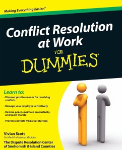 Conflict Resolution at Work For Dummies - Scott, Vivian