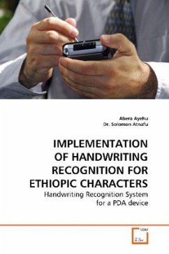 IMPLEMENTATION OF HANDWRITING RECOGNITION FOR ETHIOPIC CHARACTERS - Ayehu, Abera