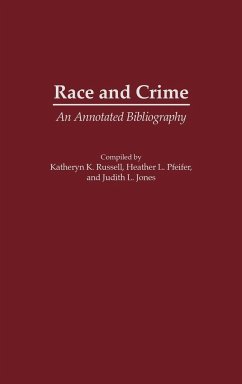 Race and Crime - Russell, Katheryn K.; Jones, Judith; Pfeifer, Heather