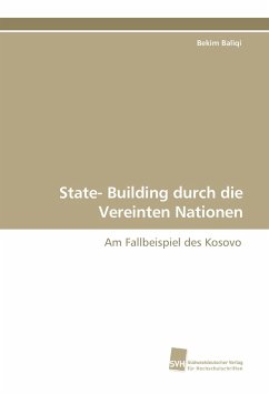 Cover State- Building durch die Vereinten Nationen