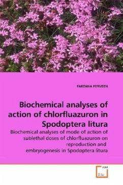 Biochemical analyses of action of chlorfluazuron in Spodoptera litura - PERVEEN, FARZANA