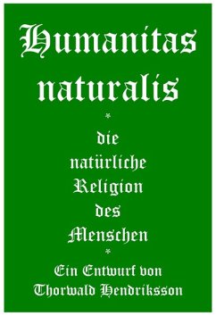 Cover Humanitas naturalis
