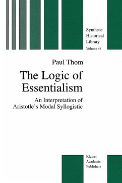The Logic of Essentialism - Thom, P.