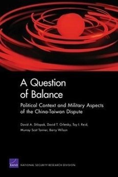 A Question of Balance - Shlapak, David A; Orletsky, David T; Reid, Toy I; Tanner, Murray Scot; Wilson, Barry