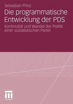 Die programmatische Entwicklung der PDS - Prinz, Sebastian