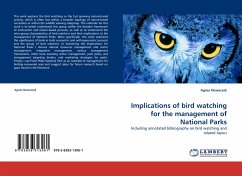 Implications of bird watching for the management of National Parks - Nowaczek, Agnes