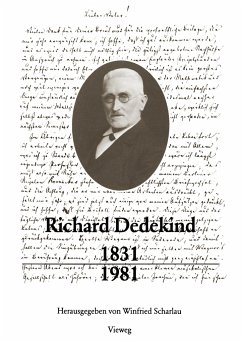 Richard Dedekind 1831¿1981 - Scharlau, Winfried (Hrsg.)