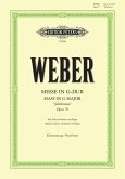 Messe G-Dur op.76 für Soli, Chor, Orchester und Orgel Klavierauszug