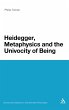 Heidegger, Metaphysics and the... - Bild 1