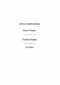 Cover Techno Etudes for Piano