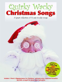 Cover Quirky Wacky Christmas Songs: A Great Collection of 17 easy-to-play Songs for piano/vocal/guitar