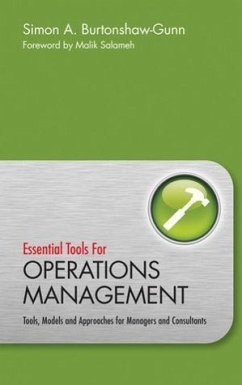Essential Tools for Operations Management - Burtonshaw-Gunn, Simon
