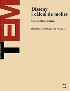 Disseny I Clcul de Molles - Riba Romeva, Carles