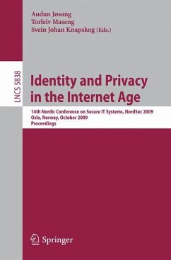 Identity and Privacy in the Internet Age