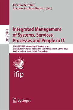 Integrated Management of Systems, Services, Processes and People in IT - Bartolini, Claudio / Gaspary, Luciano Paschoal (Bandherausgegeber)