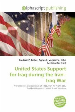 United States Support for Iraq during the Iran Iraq War