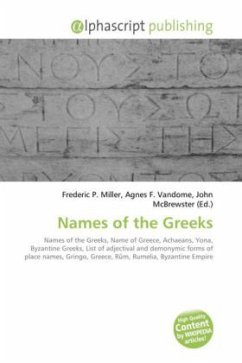 Names of the Greeks