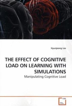 THE EFFECT OF COGNITIVE LOAD ON LEARNING WITH SIMULATIONS - Lee, Hyunjeong
