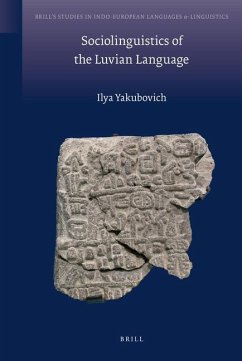 Sociolinguistics of the Luvian Language - Yakubovich, Ilya