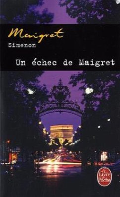 Un échec de Maigret - Simenon, Georges