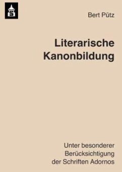 Cover Literarische Kanonbildung